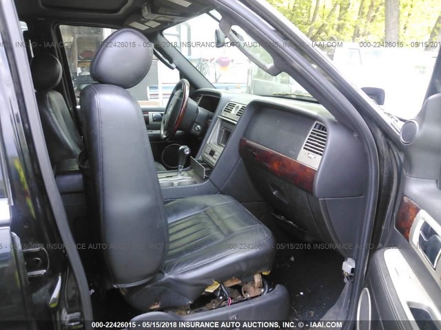 5LMFU28586LJ22812 - 2006 LINCOLN NAVIGATOR BLACK photo 5