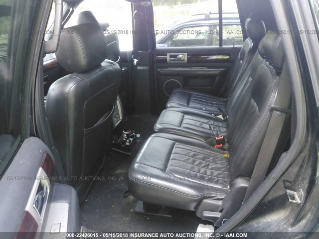 5LMFU28586LJ22812 - 2006 LINCOLN NAVIGATOR BLACK photo 8