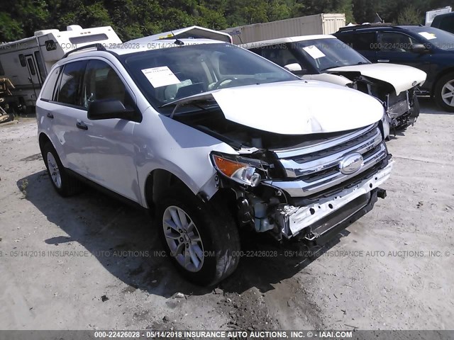 2FMDK3GC5EBA01692 - 2014 FORD EDGE SE 白色 照片 1