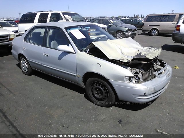 1NXBR18E6XZ210105 - 1999 TOYOTA COROLLA VE/CE/LE 银色 照片 1