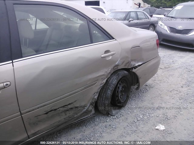 4T1BE32K45U401900 - 2005 TOYOTA CAMRY LE/XLE/SE ბეჟი ფოტო 6