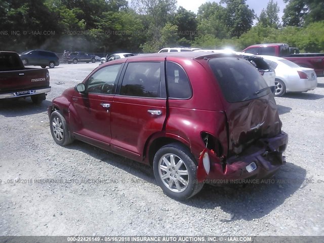 3A8FY58B88T187467 - 2008 CHRYSLER PT CRUISER TOURING RED photo 3