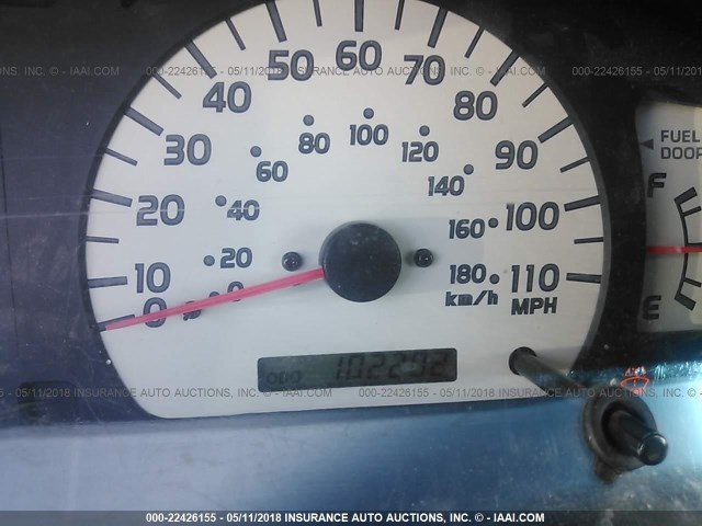 5TESM92NX4Z326355 - 2004 TOYOTA TACOMA XTRACAB PRERUNNER ტურკოუსი ფოტო 7