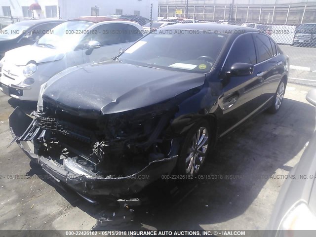 1HGCR2F59FA108509 - 2015 HONDA ACCORD SPORT 黑色 照片 2