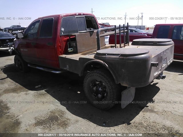 3D7MU48673G802170 - 2003 DODGE RAM 3500 ST/SLT RED photo 3