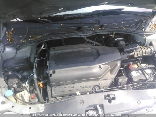 5FNRL18943B150240 - 2003 HONDA ODYSSEY EXL ღია ლურჯი ფოტო 10