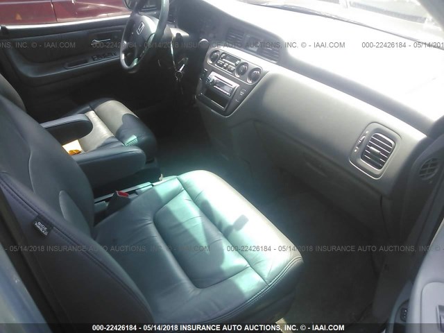 5FNRL18943B150240 - 2003 HONDA ODYSSEY EXL ღია ლურჯი ფოტო 5