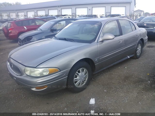 1G4HR54K12U134461 - 2002 BUICK LESABRE LIMITED BEIGE photo 2