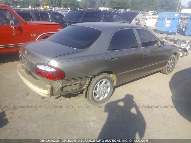 1YVGF22C5Y5143342 - 2000 MAZDA 626 ES/LX TAN photo 4