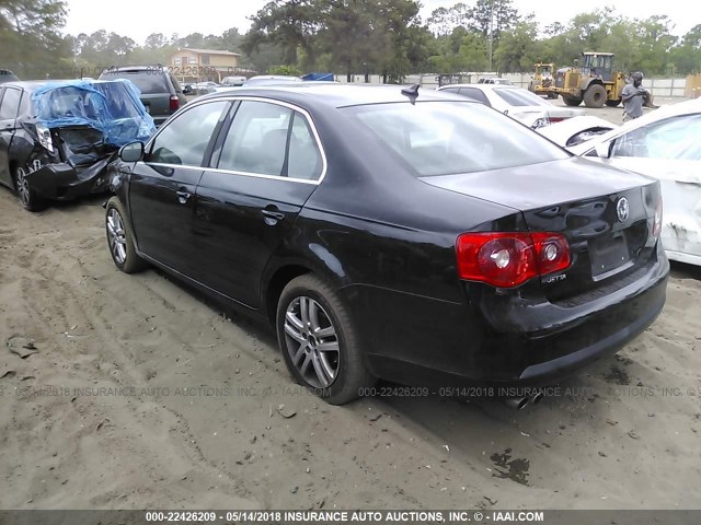 3VWSF71K57M065088 - 2007 VOLKSWAGEN JETTA 2.5 OPTION PACKAGE 1 BLACK photo 3