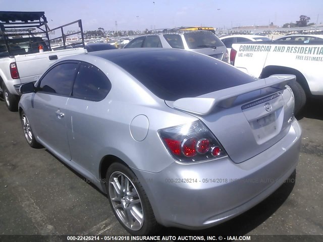 JTKDE167290277106 - 2009 TOYOTA SCION TC 银色 照片 3
