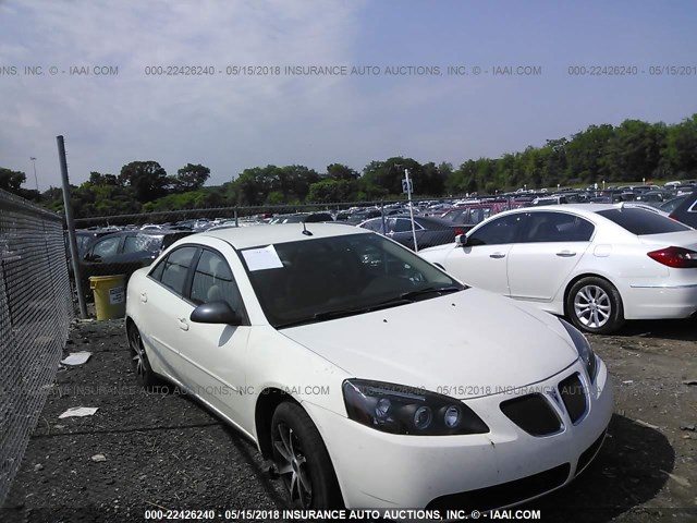 1G2ZF57BX84285728 - 2008 PONTIAC G6 VALUE LEADER/BASE WHITE photo 1