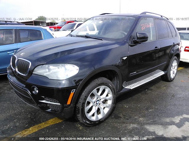 5UXZV4C56CL767019 - 2012 BMW X5 XDRIVE35I Qara foto 2