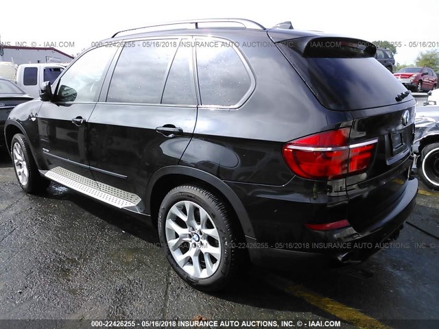 5UXZV4C56CL767019 - 2012 BMW X5 XDRIVE35I Qara foto 3