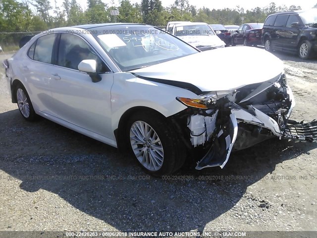 4T1BZ1HK9JU008811 - 2018 TOYOTA CAMRY XSE/XLE Ağ foto 1