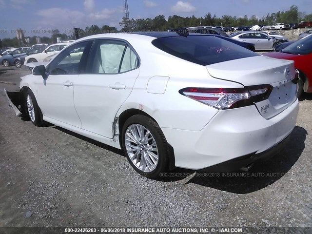 4T1BZ1HK9JU008811 - 2018 TOYOTA CAMRY XSE/XLE Ağ foto 3