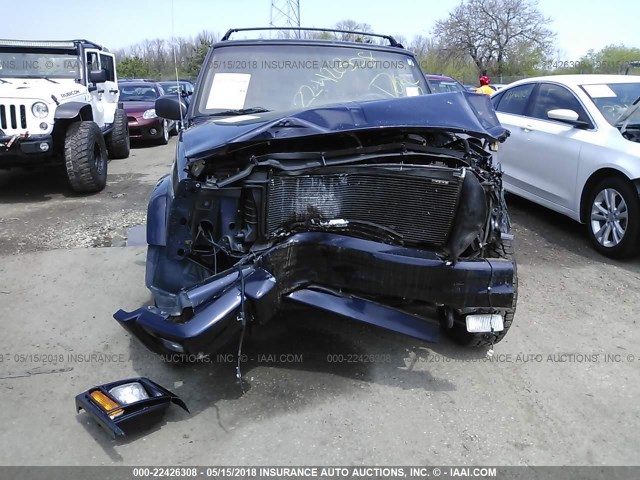 1J4FJ68S4WL108073 - 1998 JEEP CHEROKEE SPORT/CLASSIC ლურჯი ფოტო 6