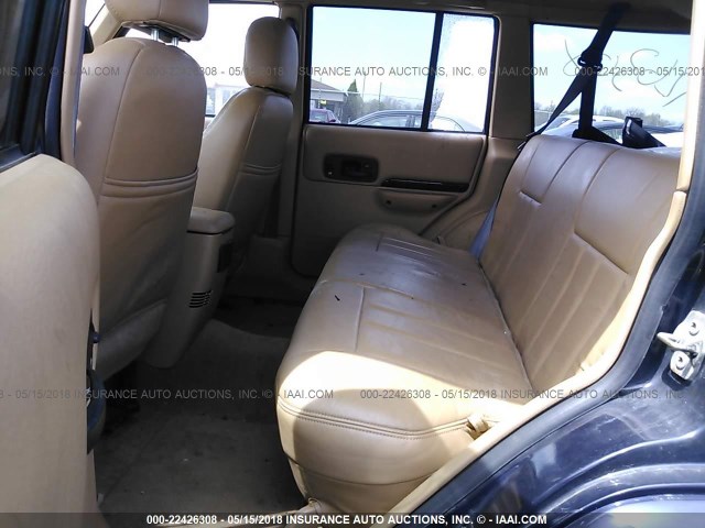 1J4FJ68S4WL108073 - 1998 JEEP CHEROKEE SPORT/CLASSIC ლურჯი ფოტო 8