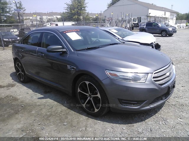 1FAHP2E80EG107854 - 2014 FORD TAURUS SEL GRAY photo 1