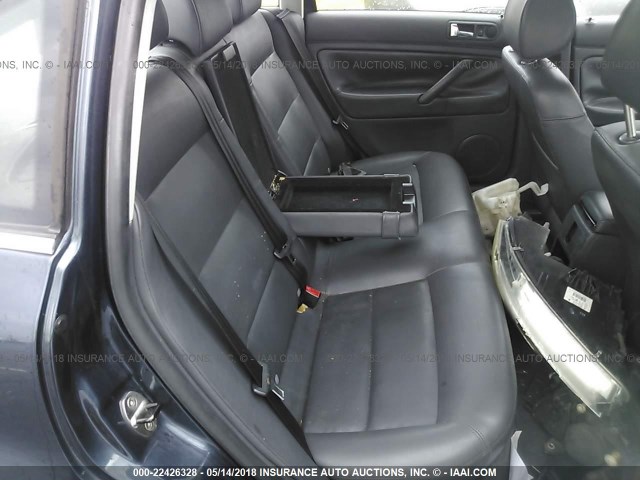 WVWAE63B05P060364 - 2005 VOLKSWAGEN PASSAT GLS TDI BLUE photo 8