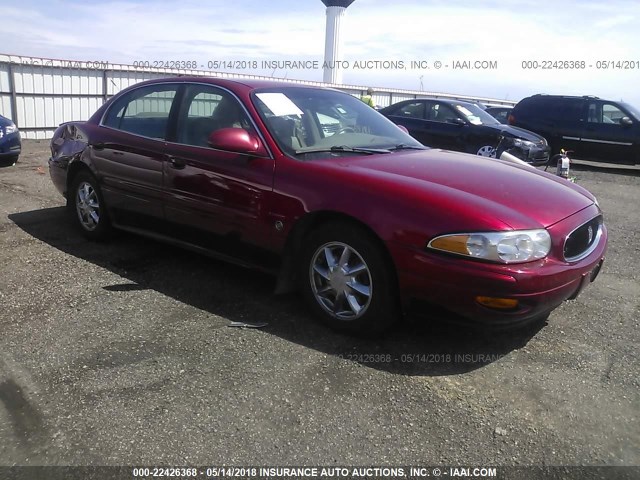 1G4HR54K73U227261 - 2003 BUICK LESABRE LIMITED MAROON photo 1