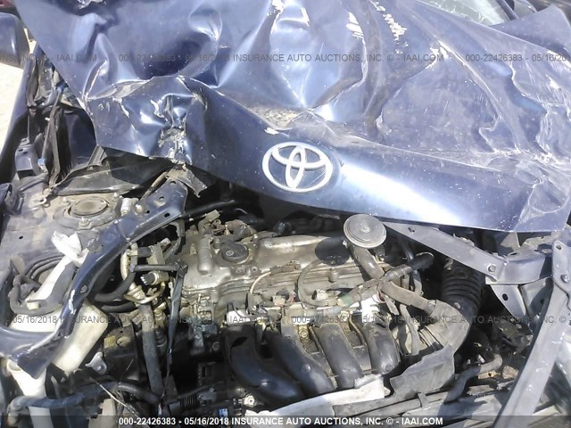 2T1KU40E79C097880 - 2009 TOYOTA COROLLA MATRIX  BLUE photo 10