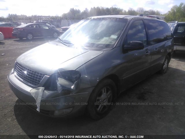 2FMZA522X6BA57874 - 2006 FORD FREESTAR SEL GREEN photo 2