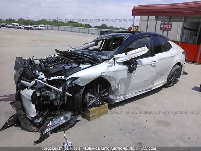 4T1BZ1HK3JU014796 - 2018 TOYOTA CAMRY XSE/XLE Ağ foto 2