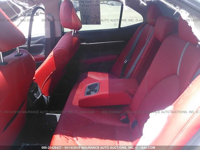 4T1BZ1HK3JU014796 - 2018 TOYOTA CAMRY XSE/XLE Ağ foto 8