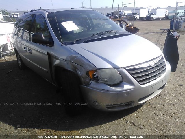 2A4GP54L66R845018 - 2006 CHRYSLER TOWN & COUNTRY TOURING SILVER photo 1