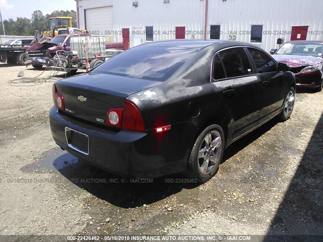 1G1ZC5E07AF250671 - 2010 CHEVROLET MALIBU 1LT 黑色 照片 4