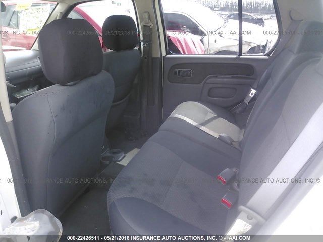 5N1ED28T92C558348 - 2002 NISSAN XTERRA XE/SE WHITE photo 8