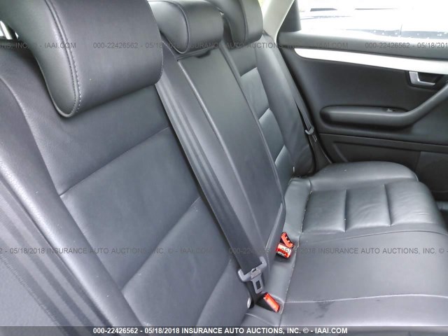 WAUDF78E57A132584 - 2007 AUDI A4 2.0T QUATTRO GRAY photo 8