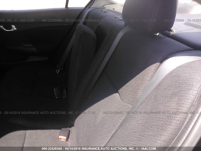 2HGFB2F87DH540865 - 2013 HONDA CIVIC EX BLACK photo 8