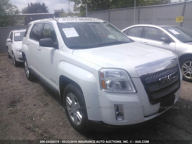 2GKALNEK5F6333169 - 2015 GMC TERRAIN SL WHITE photo 1