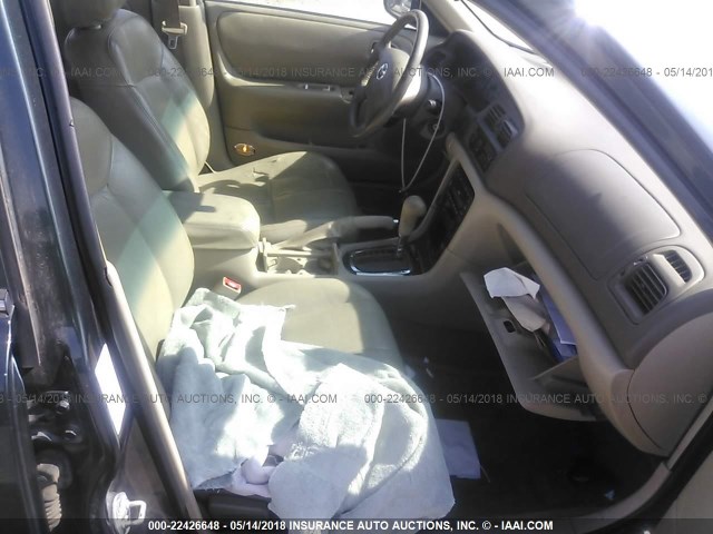 1YVGF22D925271812 - 2002 MAZDA 626 ES/LX GRAY photo 5