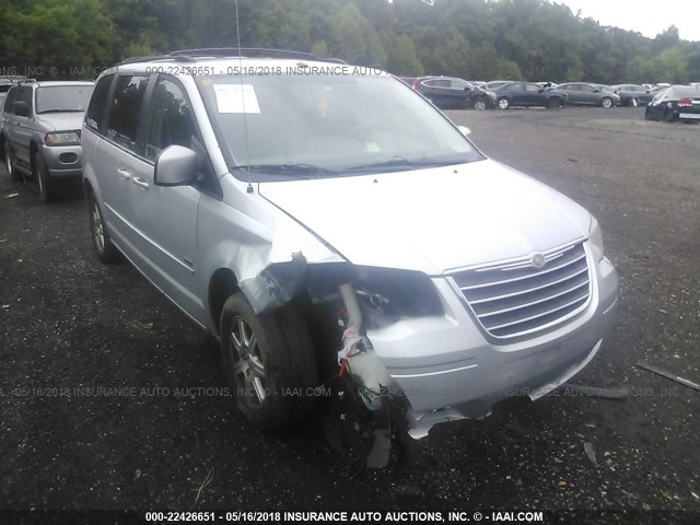 2A8HR54P38R699650 - 2008 CHRYSLER TOWN & COUNTRY TOURING SILVER photo 1