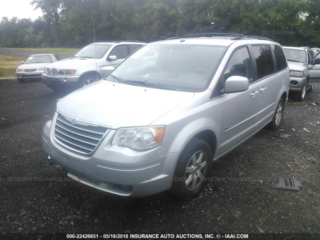 2A8HR54P38R699650 - 2008 CHRYSLER TOWN & COUNTRY TOURING SILVER photo 2