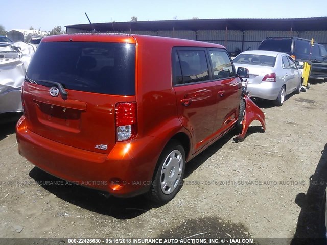 JTLZE4FE0CJ005866 - 2012 TOYOTA SCION XB ოქროსფერი ფოტო 4