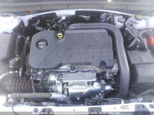 1G1ZB5ST4JF202997 - 2018 CHEVROLET MALIBU LS WHITE photo 10