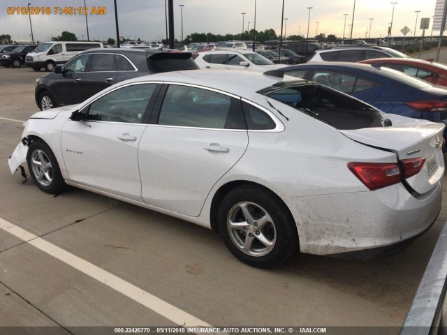 1G1ZB5ST4JF202997 - 2018 CHEVROLET MALIBU LS WHITE photo 15