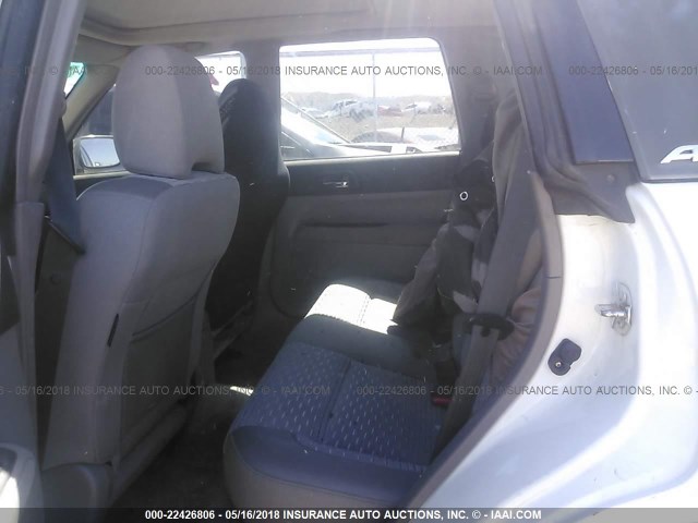 JF1SG65693H733521 - 2003 SUBARU FORESTER 2.5XS Белый фото 8