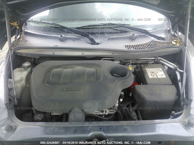 3GNBAADB0AS555703 - 2010 CHEVROLET HHR LS GRAY photo 10