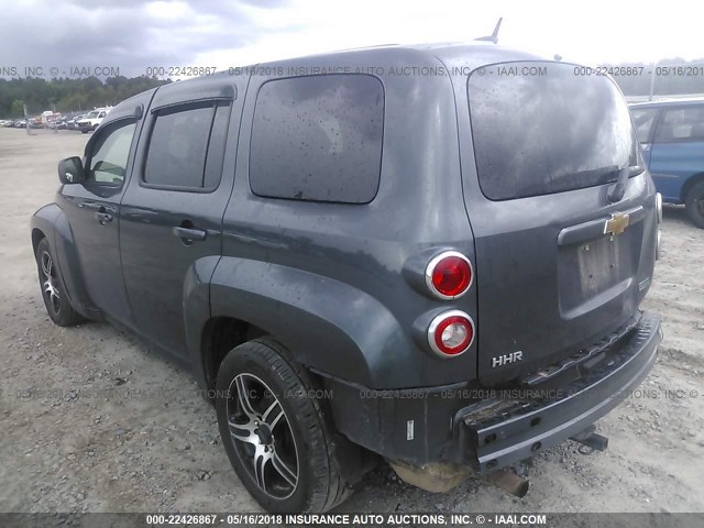 3GNBAADB0AS555703 - 2010 CHEVROLET HHR LS GRAY photo 3