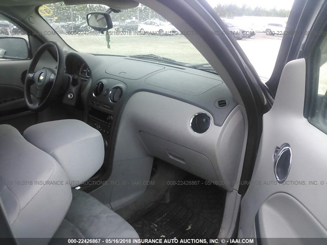 3GNBAADB0AS555703 - 2010 CHEVROLET HHR LS GRAY photo 5