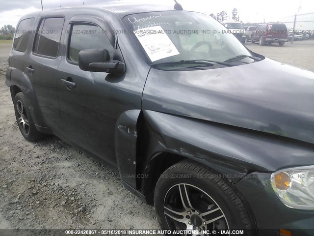 3GNBAADB0AS555703 - 2010 CHEVROLET HHR LS GRAY photo 6