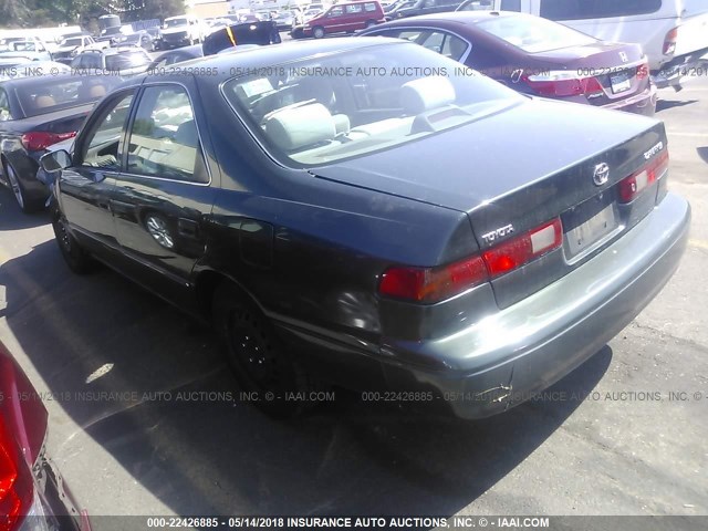 4T1BG22K6XU569710 - 1999 TOYOTA CAMRY CE/LE/XLE 绿色 照片 3