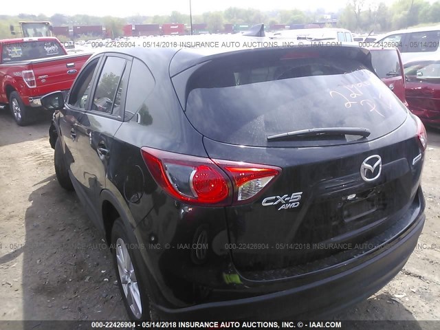 JM3KE4CYXG0795255 - 2016 MAZDA CX-5 TOURING Черный фото 3