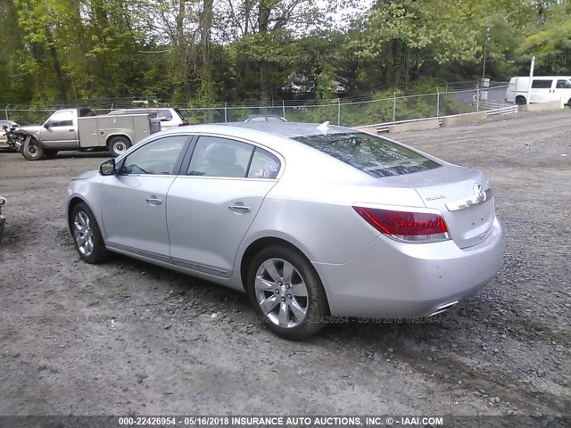 1G4GD5E34CF134171 - 2012 BUICK LACROSSE PREMIUM SILVER photo 3