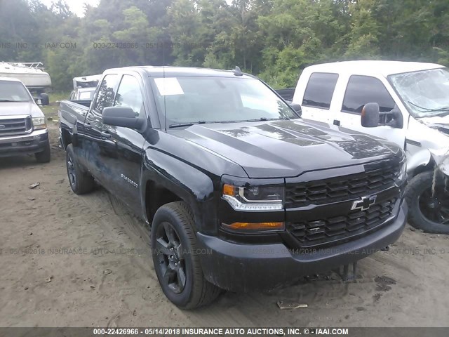 1GCVKNEC1HZ339843 - 2017 CHEVROLET SILVERADO K1500/K1500 LS BLACK photo 1